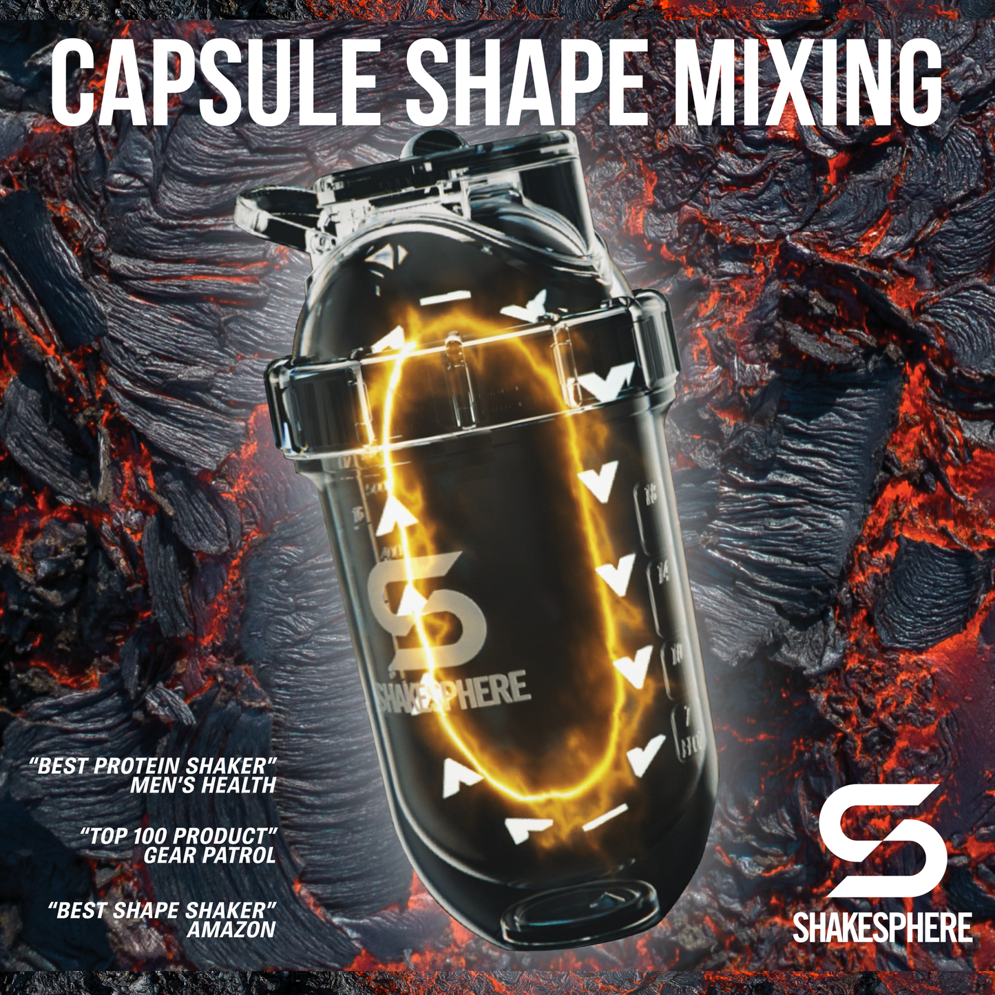 ShakeSphere Tumbler Cooler Shaker - Ombre Green
