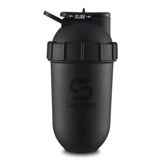 ShakeSphere Tumbler Original - Matte Black with black logo