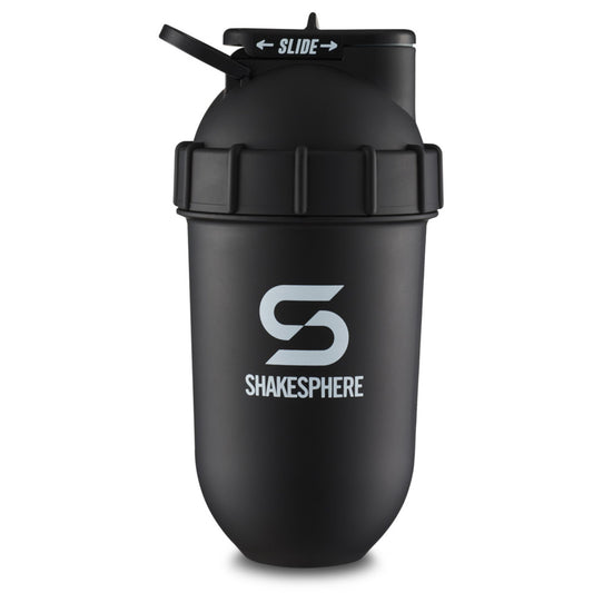 ShakeSphere Tumbler Original - Matte Black with white logo
