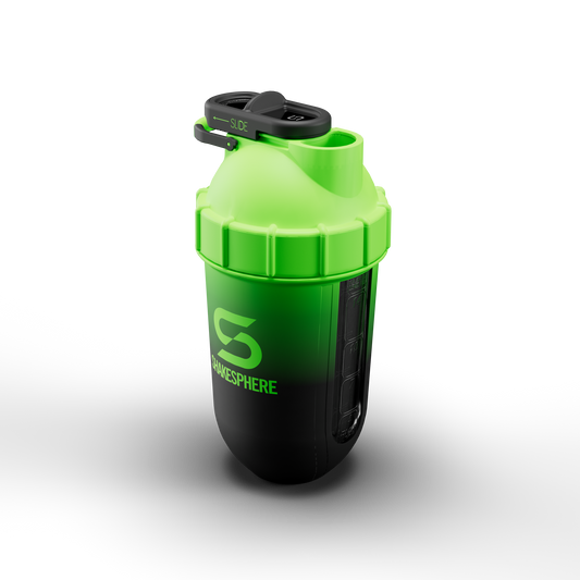 ShakeSphere Tumbler Cooler Shaker - Ombre Green