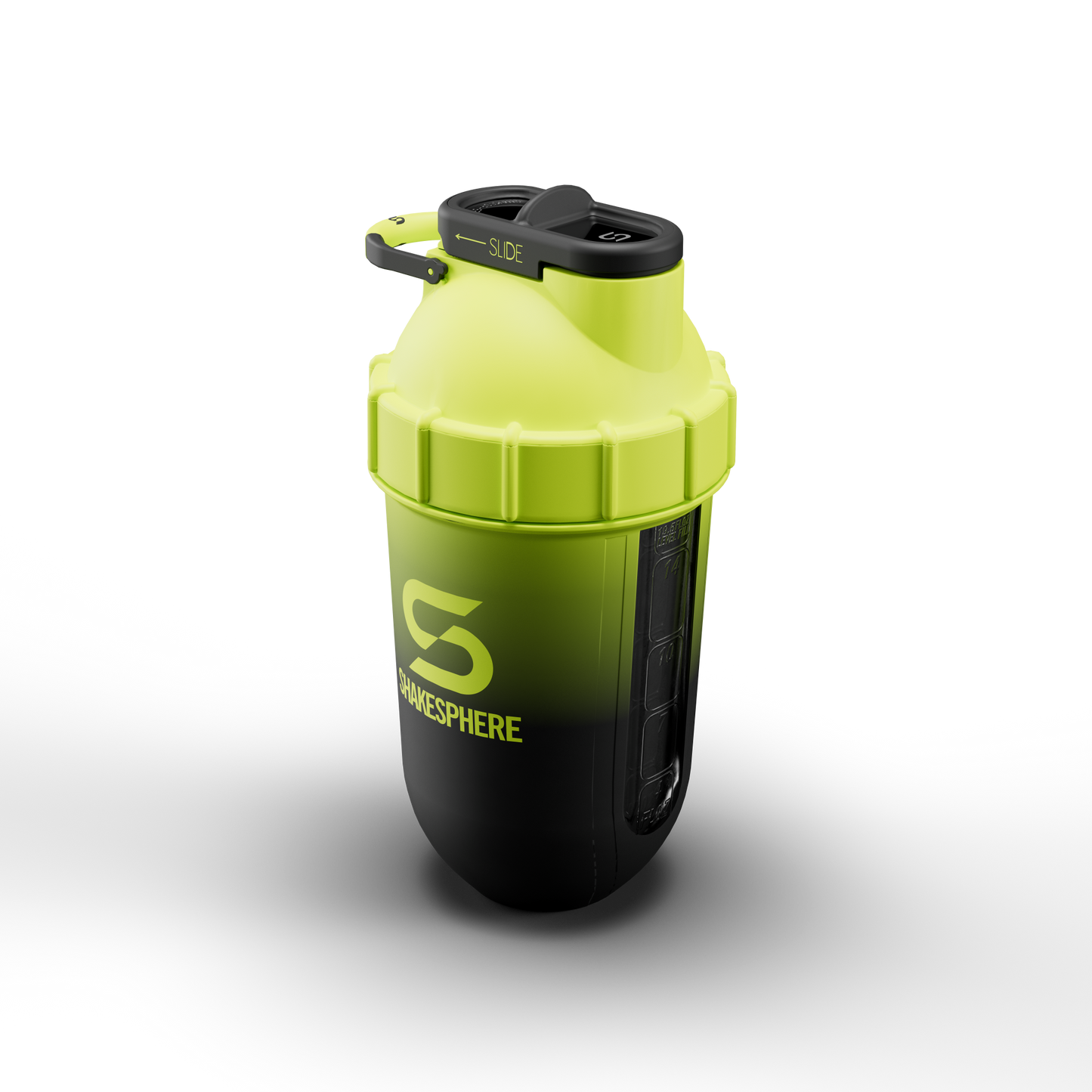 ShakeSphere Tumbler Cooler Shaker - Ombre Yellow