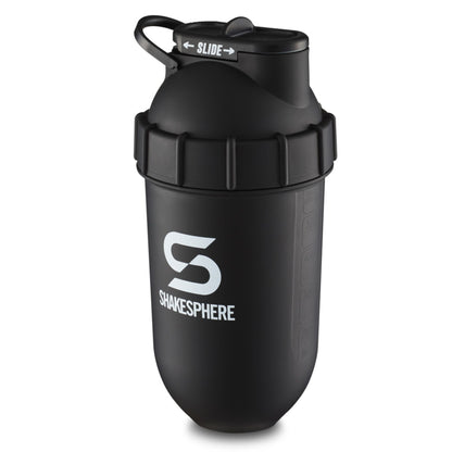 ShakeSphere Tumbler Original - Matte Black with white logo