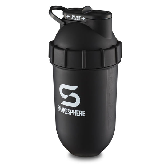ShakeSphere Tumbler Original - Matte Black with white logo