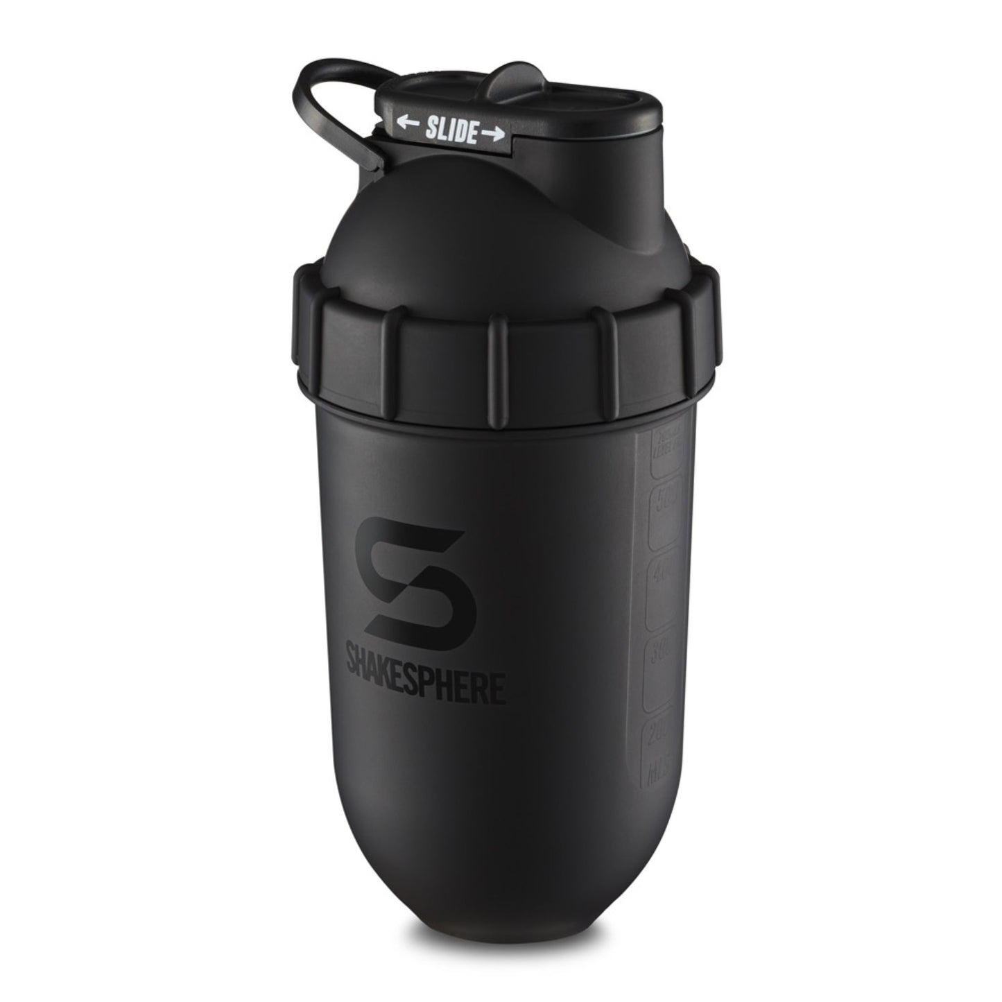 ShakeSphere Tumbler Original - Matte Black with black logo