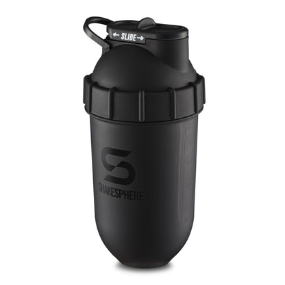 ShakeSphere Tumbler Original - Matte Black with black logo