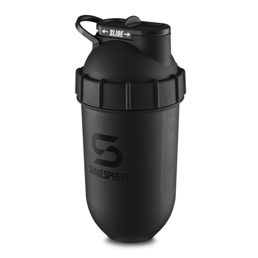 ShakeSphere Tumbler Original - Matte Black with black logo
