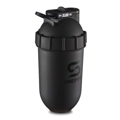 ShakeSphere Tumbler Original - Matte Black with black logo