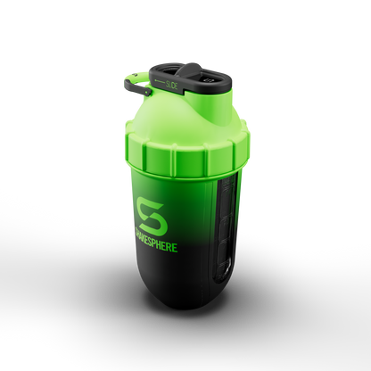 ShakeSphere Tumbler Cooler Shaker - Ombre Green