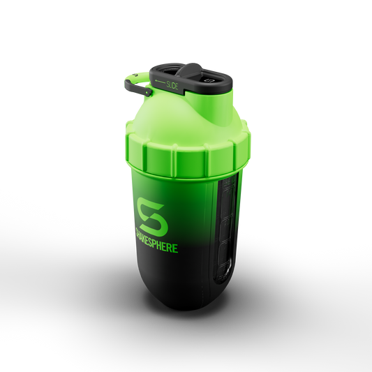 ShakeSphere Tumbler Cooler Shaker - Ombre Green