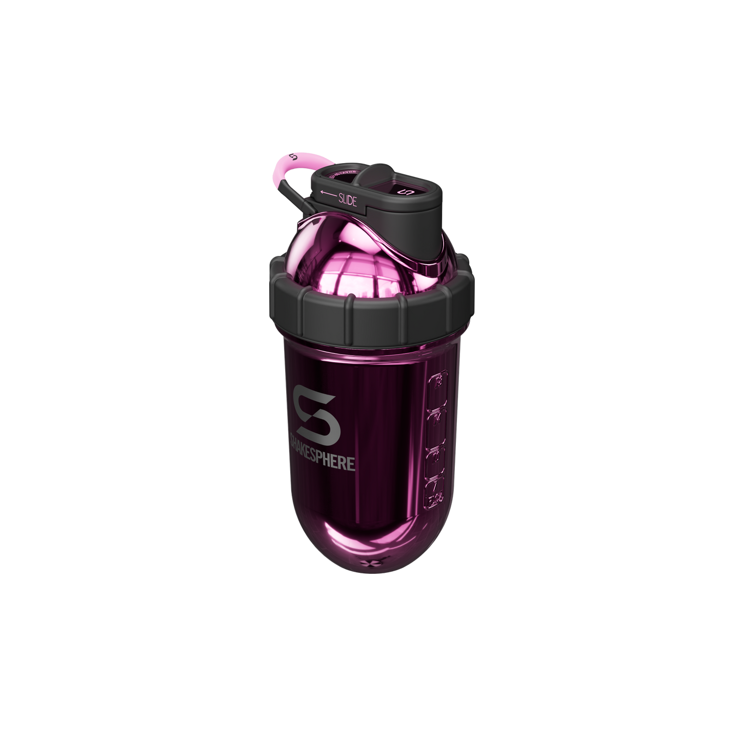 ShakeSphere Tumbler Steel - Mirrored Pink