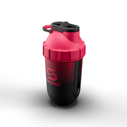 ShakeSphere Tumbler Cooler Shaker - Ombre Pink