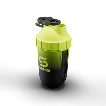 ShakeSphere Tumbler Cooler Shaker - Ombre Yellow