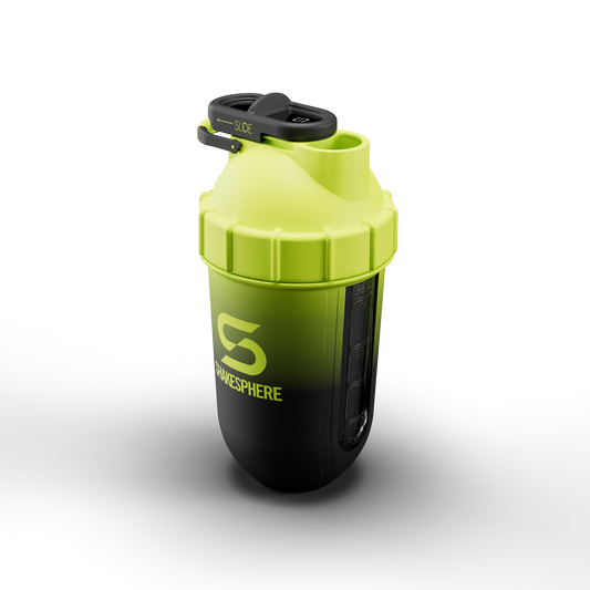 ShakeSphere Tumbler Cooler Shaker - Ombre Yellow