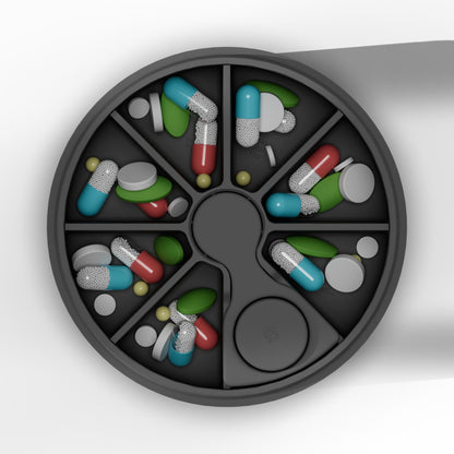ShakeSphere Magnetic Pill Storage - 2 pack