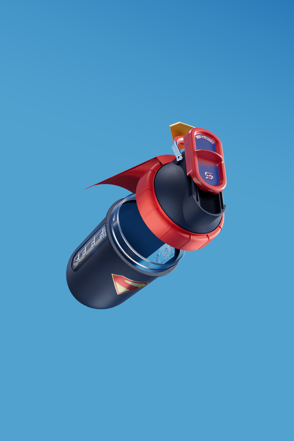 ShakeSphere Superhero Tumbler Tritan - Superman