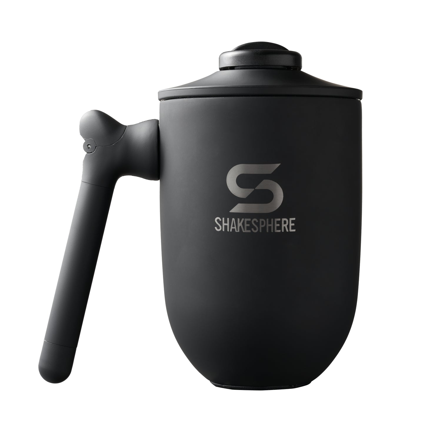 ShakeSphere Coffee Cup - Matte Black Steel