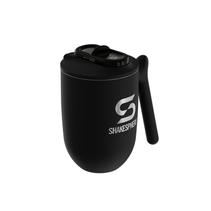 ShakeSphere Coffee Cup - Matte Black Steel
