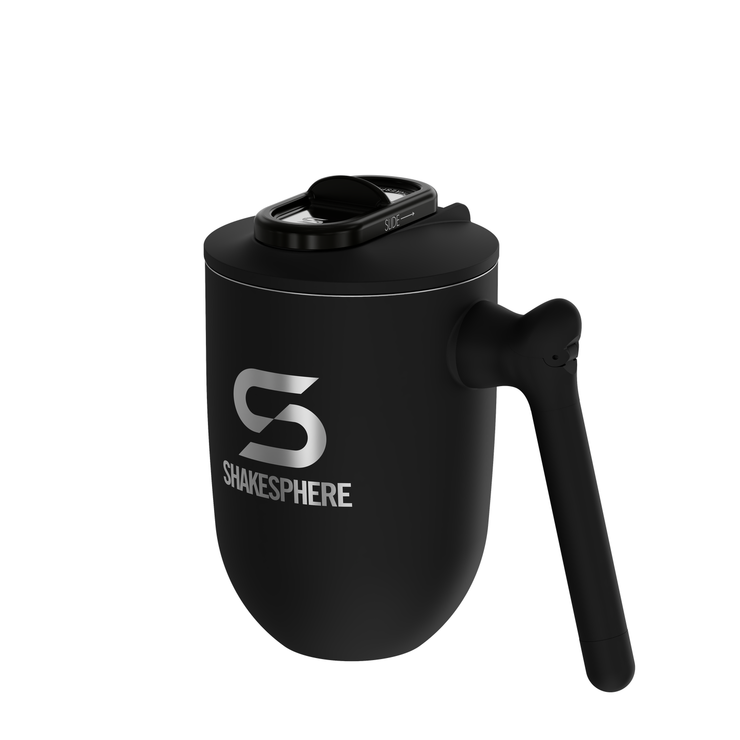 ShakeSphere Coffee Cup - Matte Black Steel