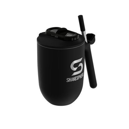 ShakeSphere Coffee Cup - Matte Black Steel